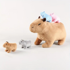 Cute Capybara Plush Toy Set