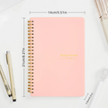 Portable Spiral Weekly Planner Notebook