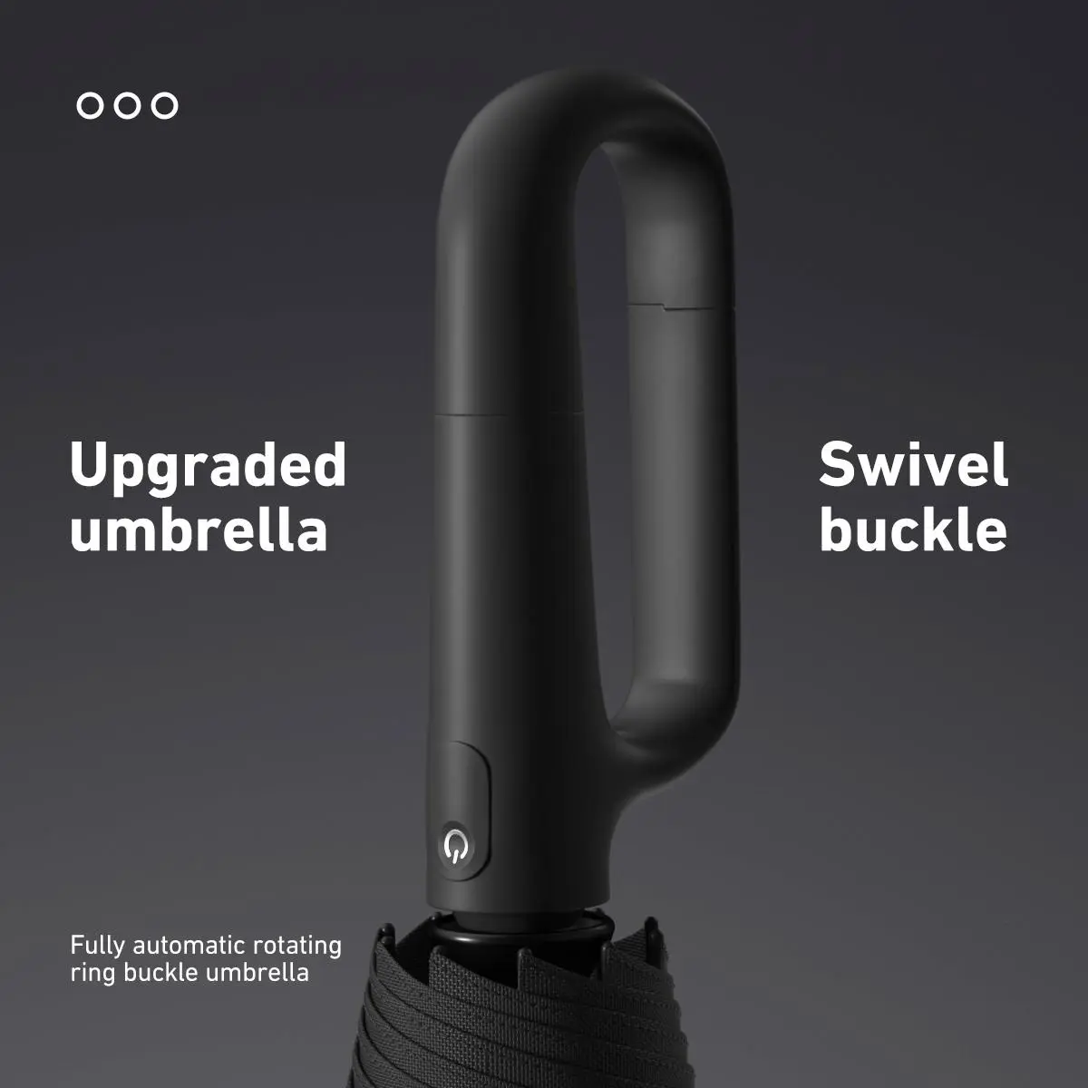 Automatic Folding Umbrella – Windproof & Waterproof | 10-Rib Double Canopy | Men & Women
