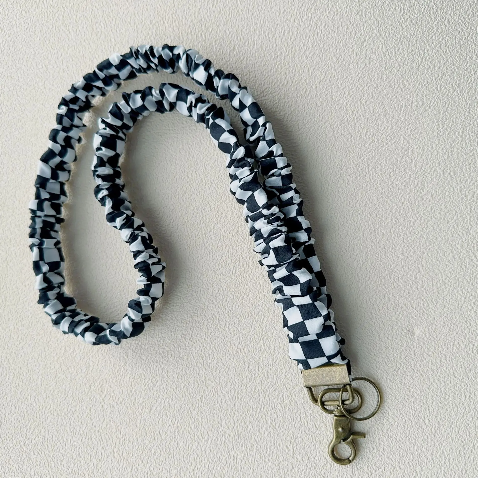Stretchy Scrunchie Lanyard – Soft Elastic Neck Lanyard
