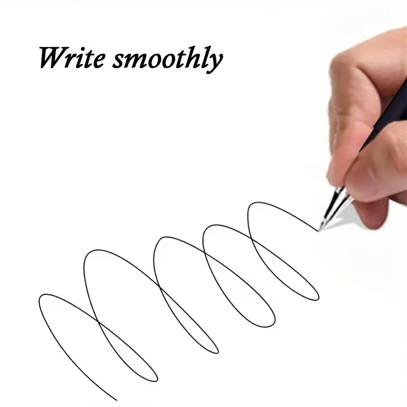 Black Ballpoint Pens 0.5mm – 20-Pack Smooth Writing Pens
