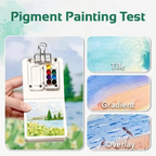 Mini Travel Watercolor Palette Set