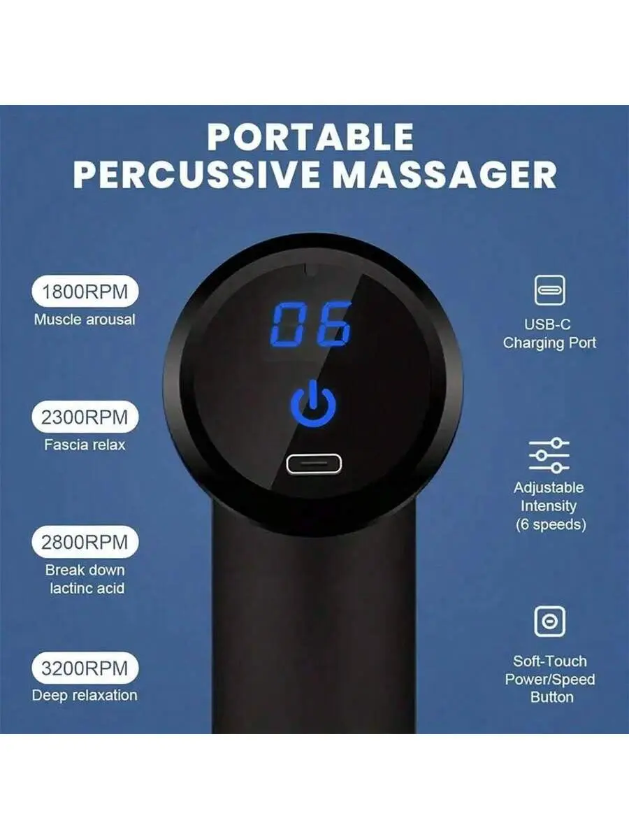 Mini Massage Gun for Deep Tissue