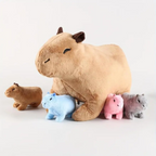 Cute Capybara Plush Toy Set