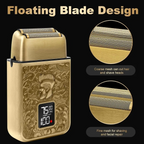 3-Speed Electric Head Shaver for Bald Men