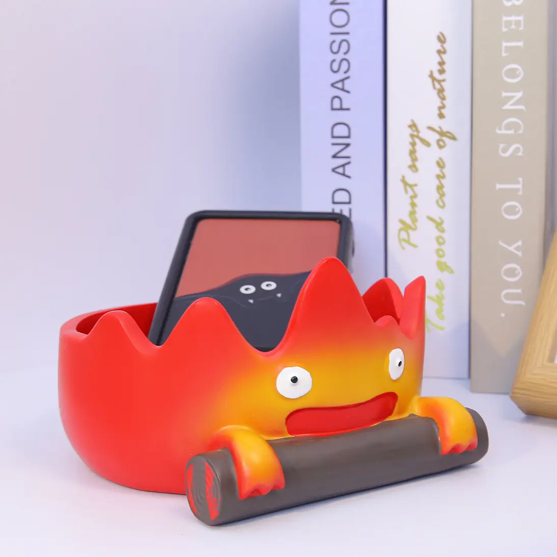 Cute Cartoon Flame Storage Tray