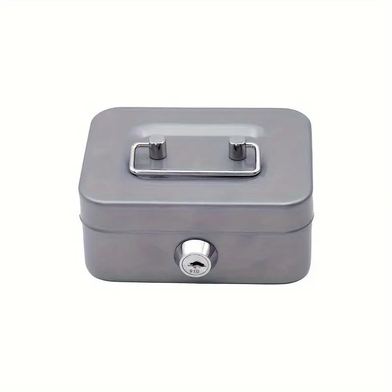 Mini Metal Piggy Bank with Key Lock