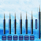6-Piece Nail Art Striping Brush Set