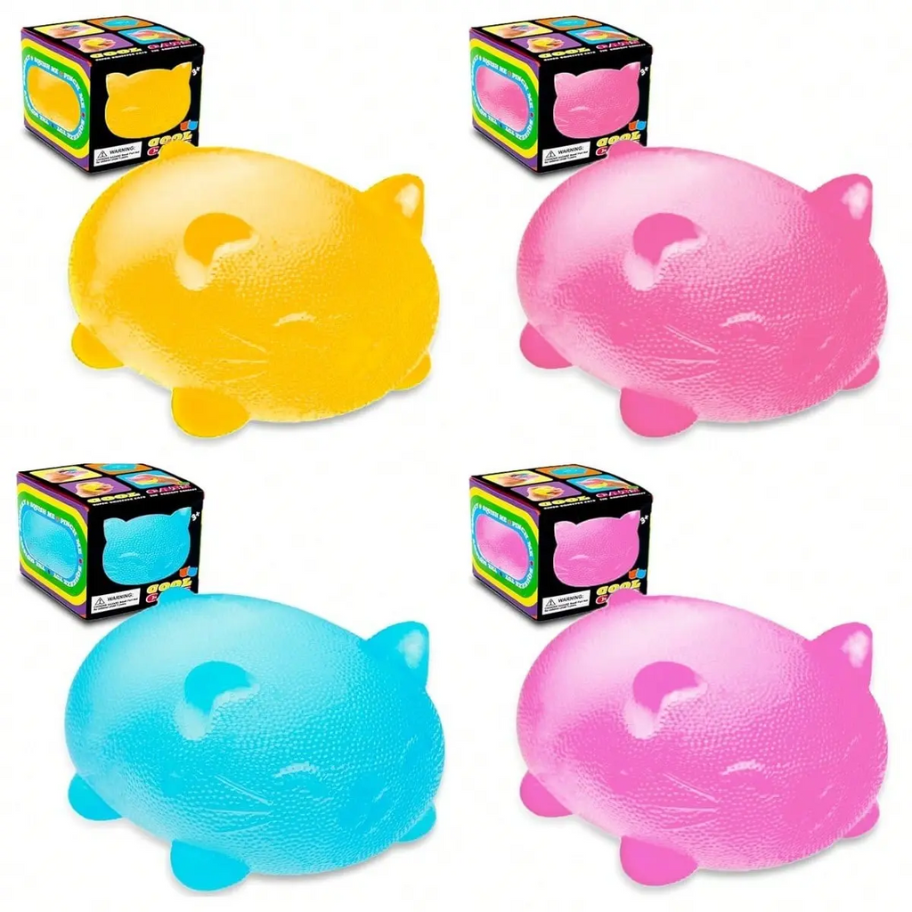 Cool Cat Sensory Squeeze Toy