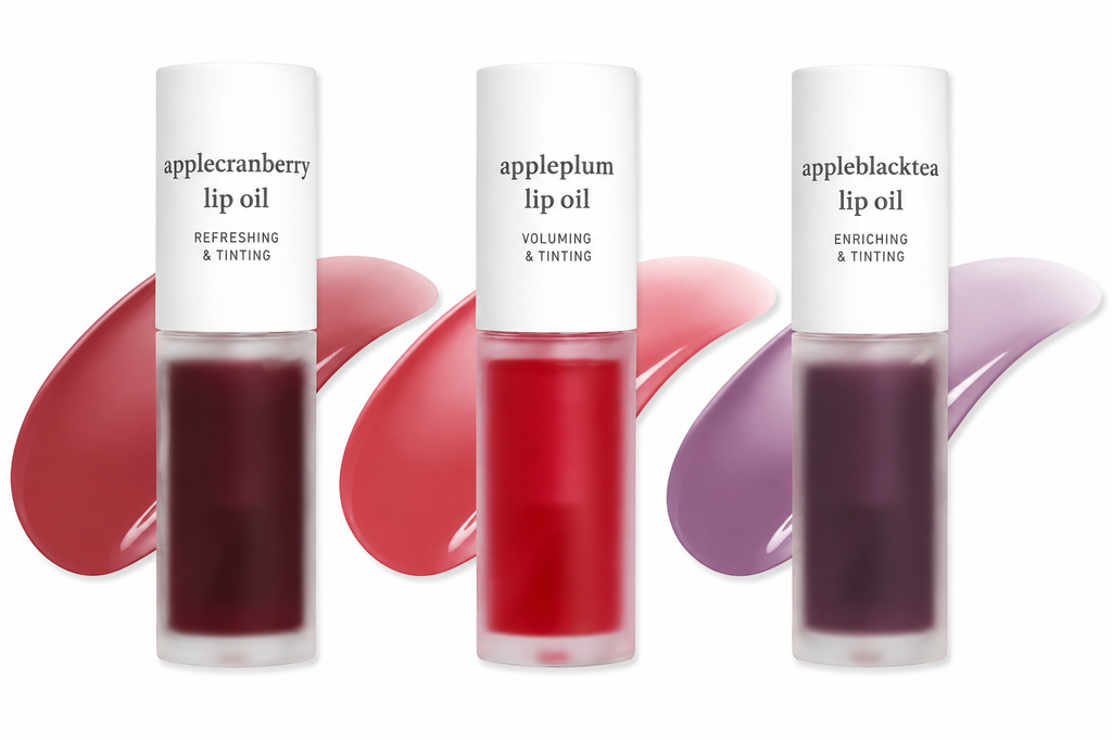 Apple Lip Oil & Lip Stain – 2-in-1 Glossy Tint | Long-Lasting, Hydrating | 16 Shades