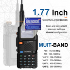 Long-Range Rechargeable Walkie Talkie