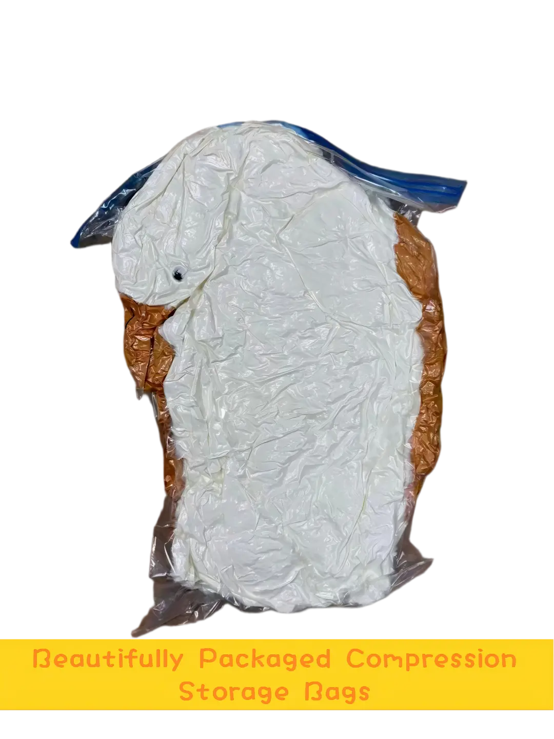 Giant White Goose Plush Pillow