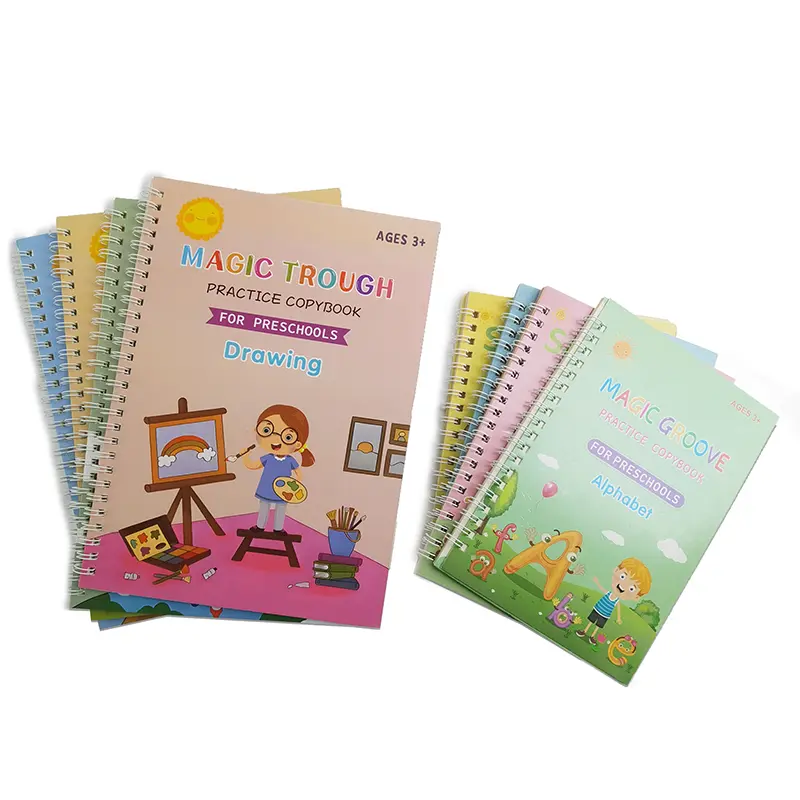 Reusable Grooved Handwriting Practice Books for kids