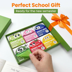 Sticky Notes with Pull-Out Dispenser | 12 Boxes 960 Sheets | 6 Colors | Strong Adhesive No Residue