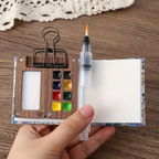 Mini Travel Watercolor Palette Set