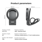 Magnetic Car Phone Mount – MagSafe Compatible | 20-Magnet 360° Holder for iPhone 17/16/15/14/13/12
