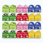 Sticky Notes with Pull-Out Dispenser | 12 Boxes 960 Sheets | 6 Colors | Strong Adhesive No Residue